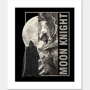 moon knight retro version Posters and Art